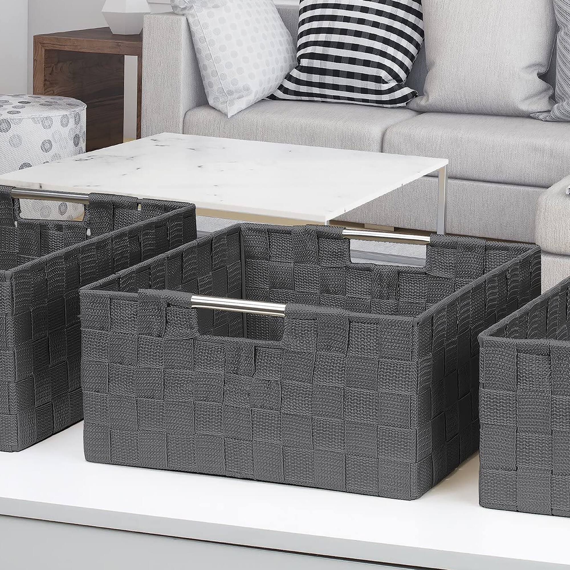 Sorbus 3-Piece Woven Basket Set